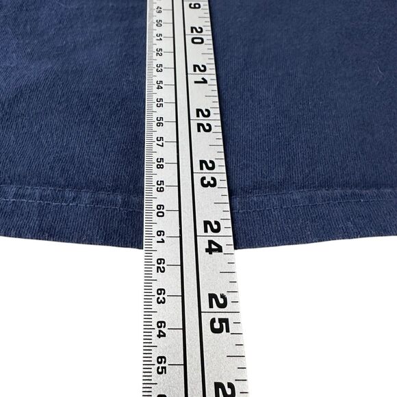 Vintage Body Glove T-Shirt Men’s Medium Navy Blue 100% Cotton Boxy Short Fit 90s - Picture 10 of 10